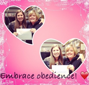 Embrace obedience